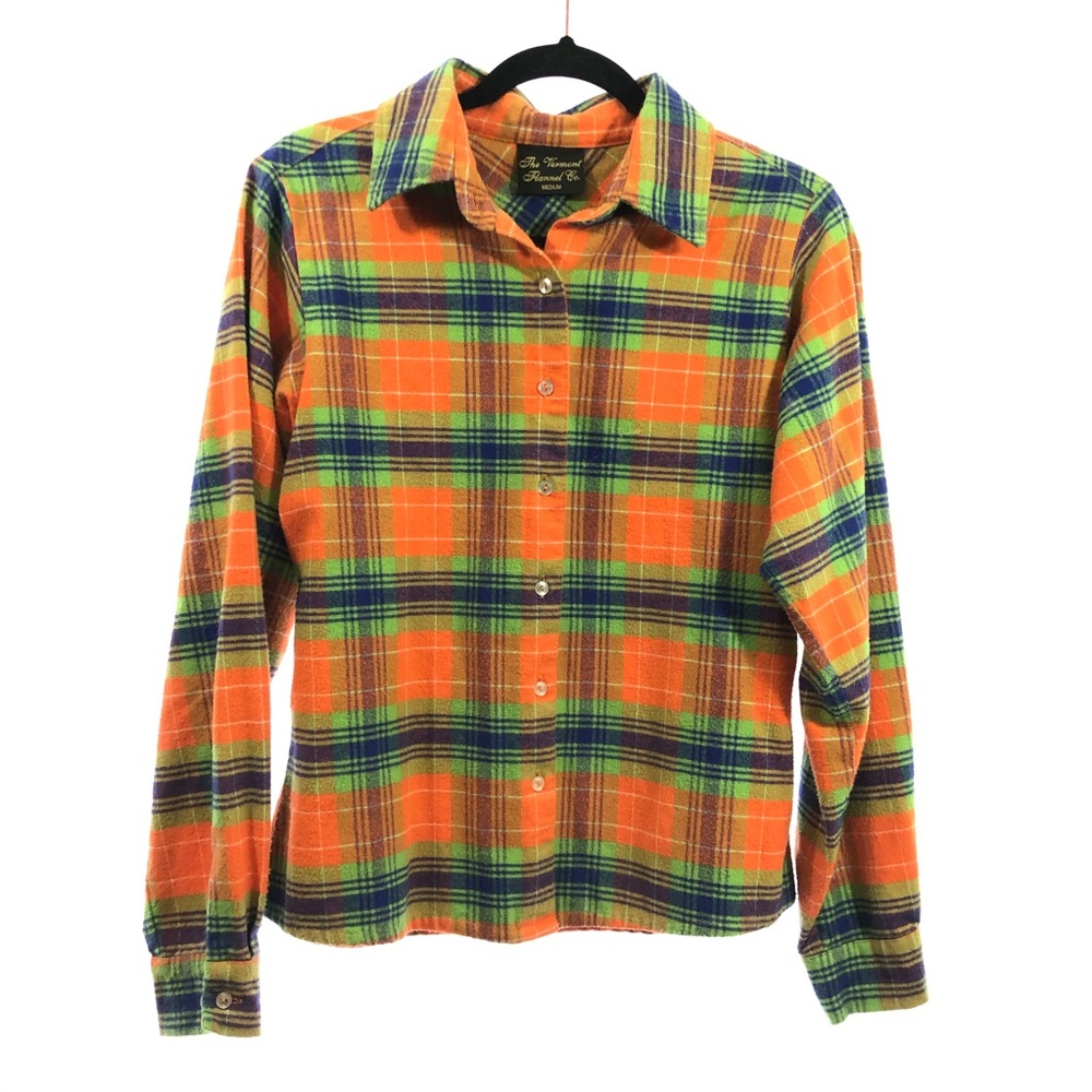 The Vermont Flannel Co button top medium